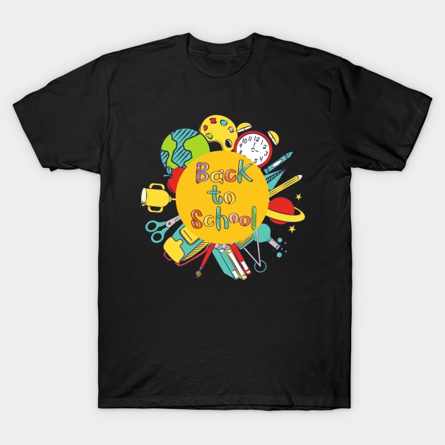 Back To School T-Shirt by Little Feet CGLM 